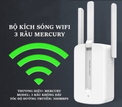 Bộ Kích Sóng Wifi 3 Râu Mercury Cực Mạnh