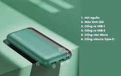Pin sạc dự phòng 20000mAh 22.5W Remax RPP-180